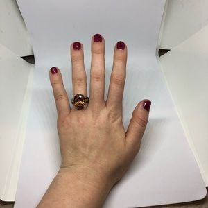 SILPADA STERLING SILVER AND ZIRCONIA RING